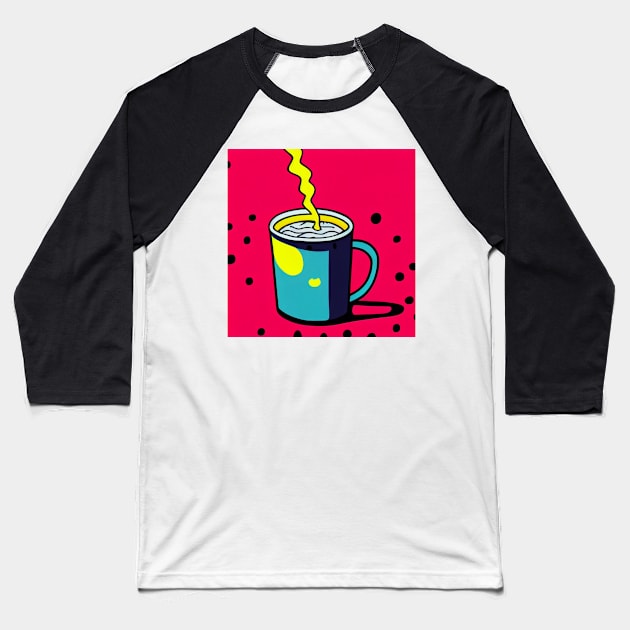 Hot Cocoa Baseball T-Shirt by JustinKosch